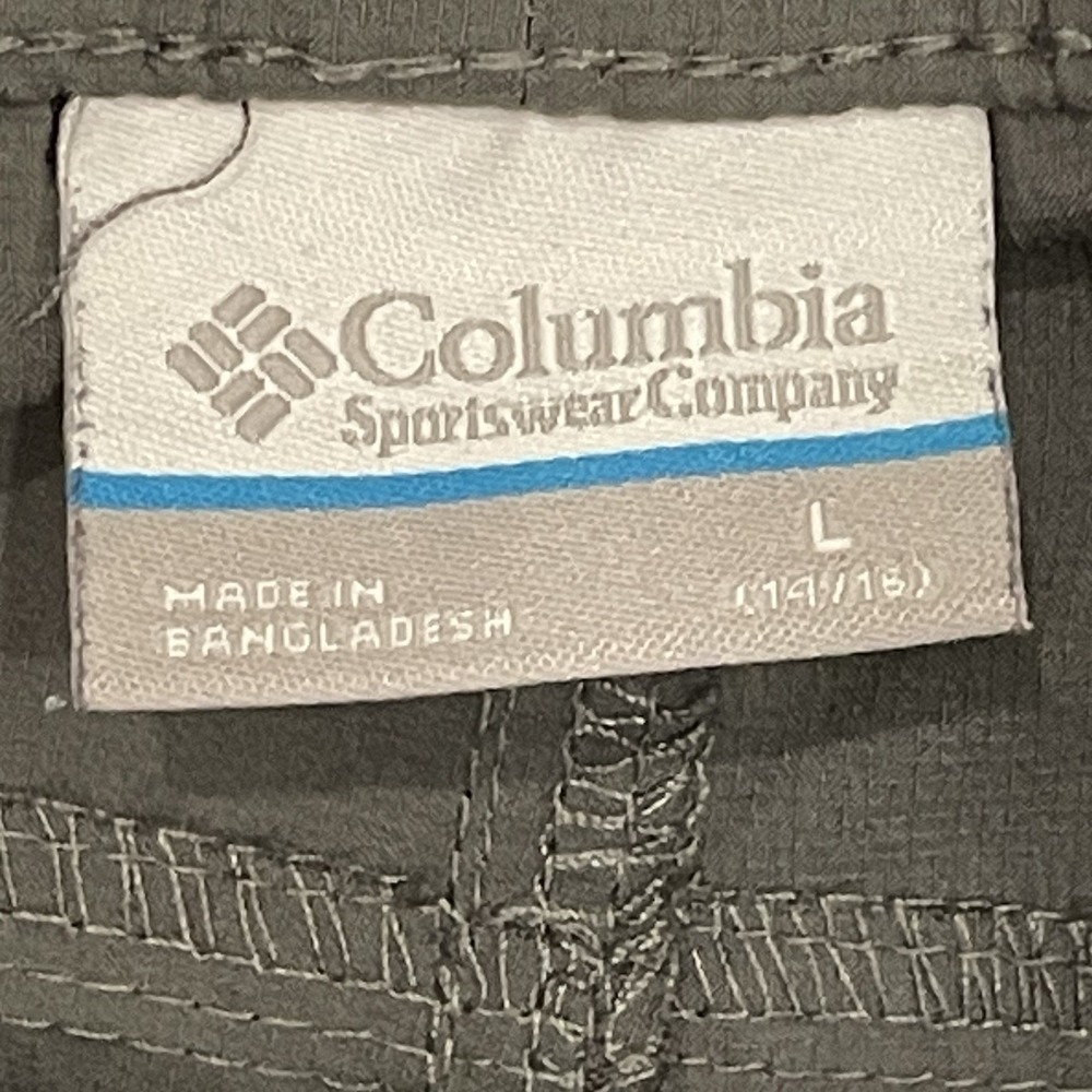 Columbia‎ Boys Convertible Pants Youth Large Sun Protection Hiking Lightweight - Picture 11 of 12